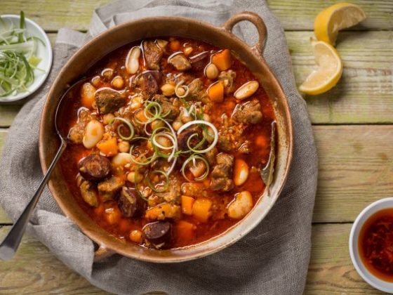 Locro soup from Argentina